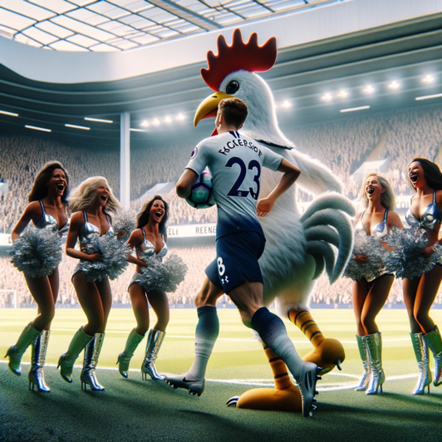 Spurs with Cockerel